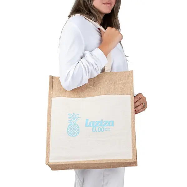 Laziza Pineapple Jute Bag